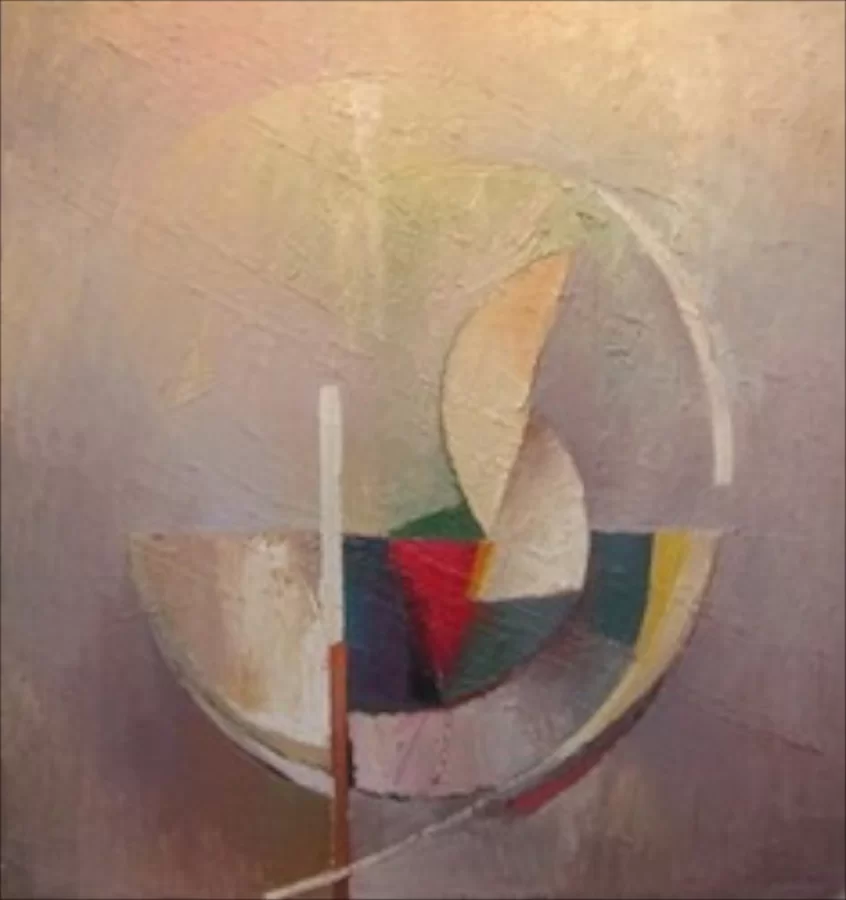 Pale blue infinity (landscape of the goblet) (R77) - Miroslav Roštínský