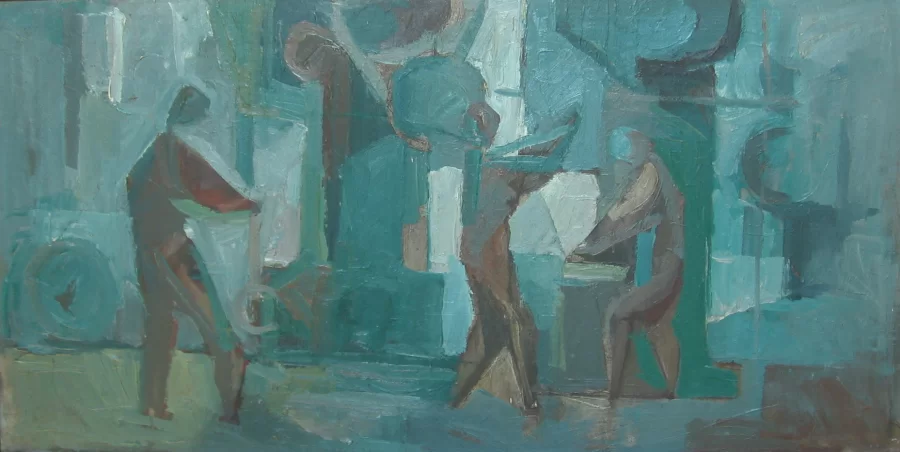 Montážní hala ( studie ) (R139) - Miroslav Roštínský