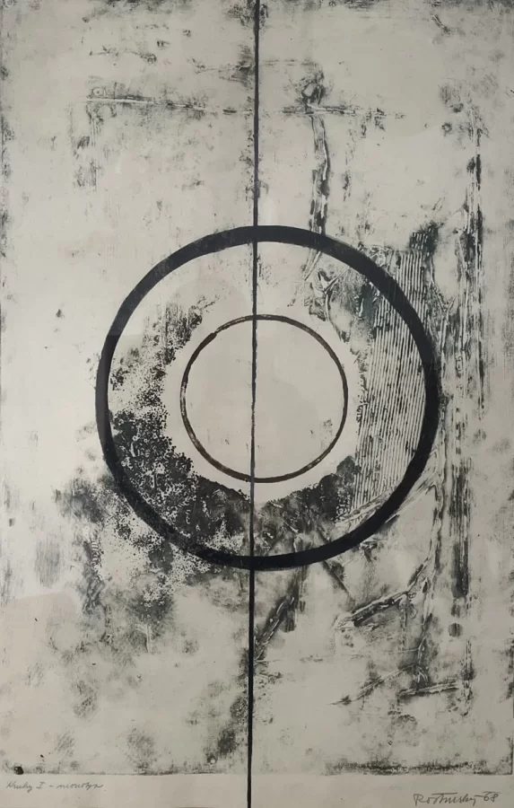 Kruhy I - Monotyp (R183) - Miroslav Roštínský