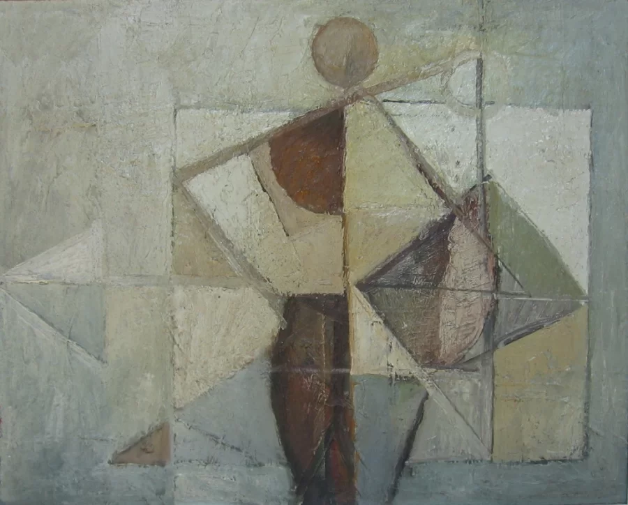 The figure in brown (R115) - Miroslav Roštínský